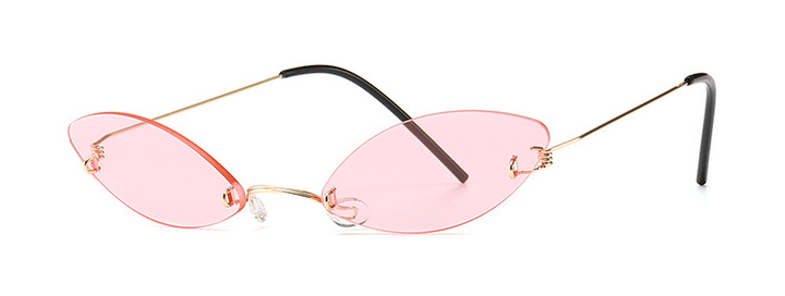 Steel Wire Legs Butterfly Cat Eyes Sunglasses - MRSLM