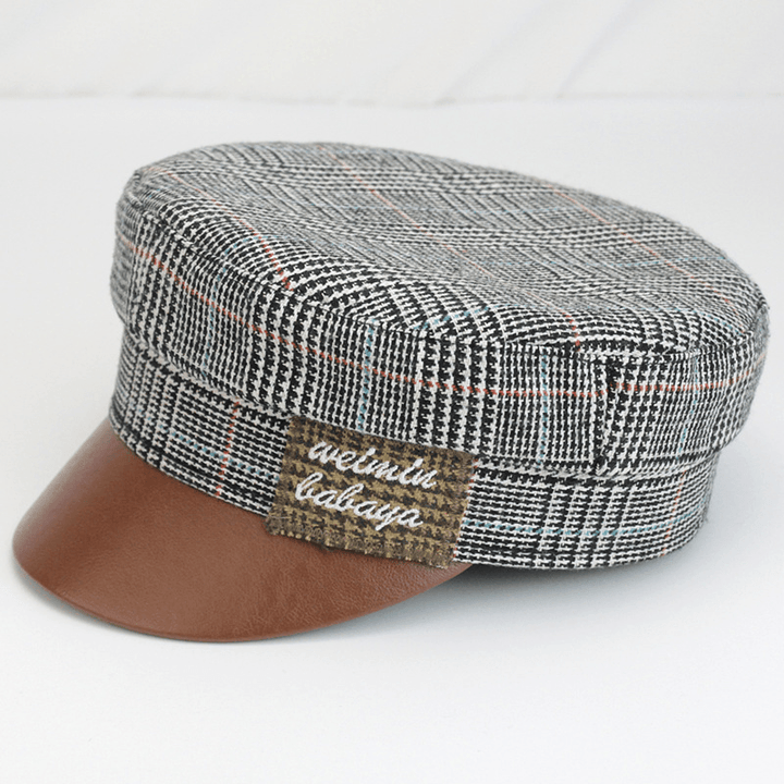 Fashion Woolen Beret Trend Octagonal Hat - MRSLM