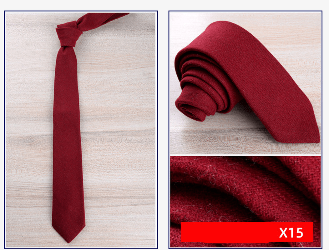 Wool Tie Men Formal Wear England - MRSLM