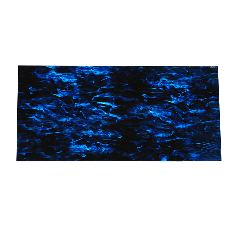 PVA Hydrographic Film Water Transfer Film Hydro Dip Blue Fire Style Decorations - MRSLM