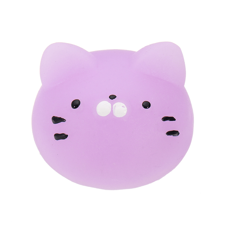 Mochi Maneki-Neko Fortune Cat Kitten Squishy Squeeze Cute Healing Toy Kawaii Collection Stress Reliever - MRSLM