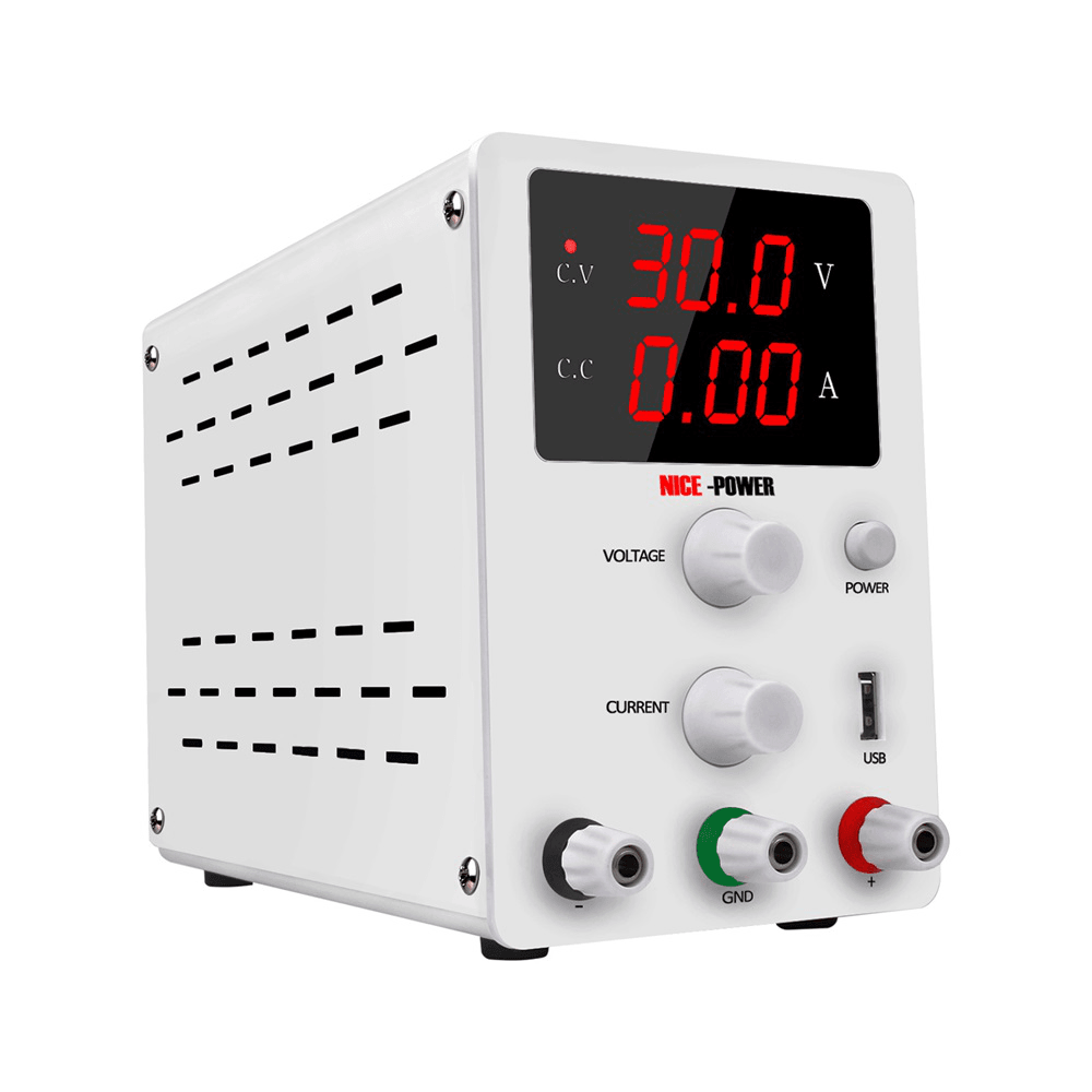 NICE-POWER R-SPS3010 30V 10A High-Precision Voltage Regulated Lab Adjustable Switching DC Power Supply Voltage and Current Regulator - MRSLM