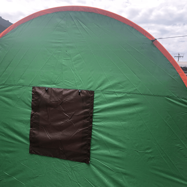 8-10 People Large Tunnel Tent Waterproof Double Layer for Family Party Outdoor Travel Camping Tent - MRSLM