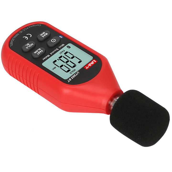 UNI-T UT353BT Bluetooth Sound Level Meter Digital Noise Tester 30-130Db Decibel Monitoring Sound Level Meter - MRSLM