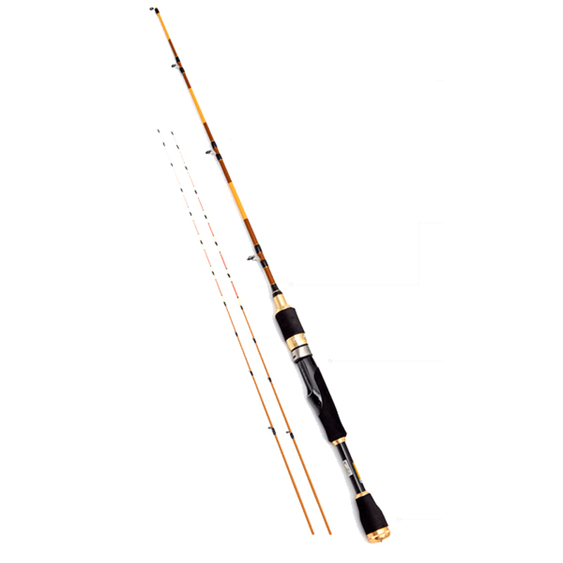 LEO Telescopic 1.2M-1.5M Carbon Fishing Rod Super Soft Three Poles Travel Fishing Rod - MRSLM