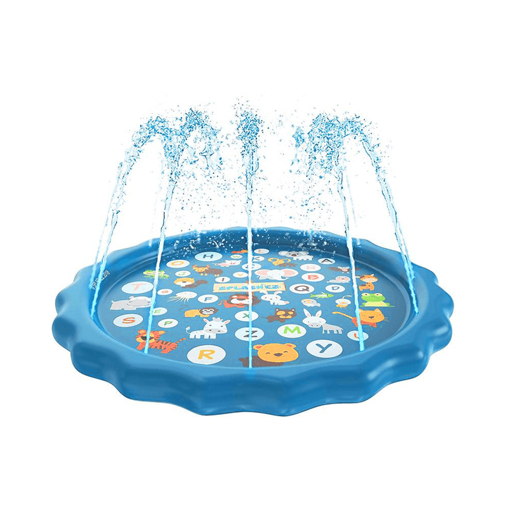 Outdoor 170Cm Spray Pad Garden Beach Pad Sprinkler Splash Play Water Swimming Air Mattress Game Kids Play - MRSLM