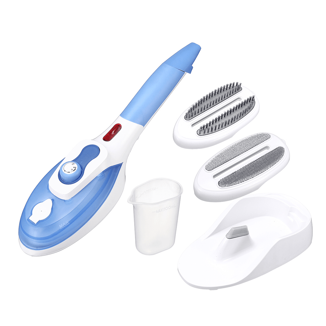 Steamworks Portable Steam Iron Home Travel Laundry Clothes Electric Clean Brush - MRSLM