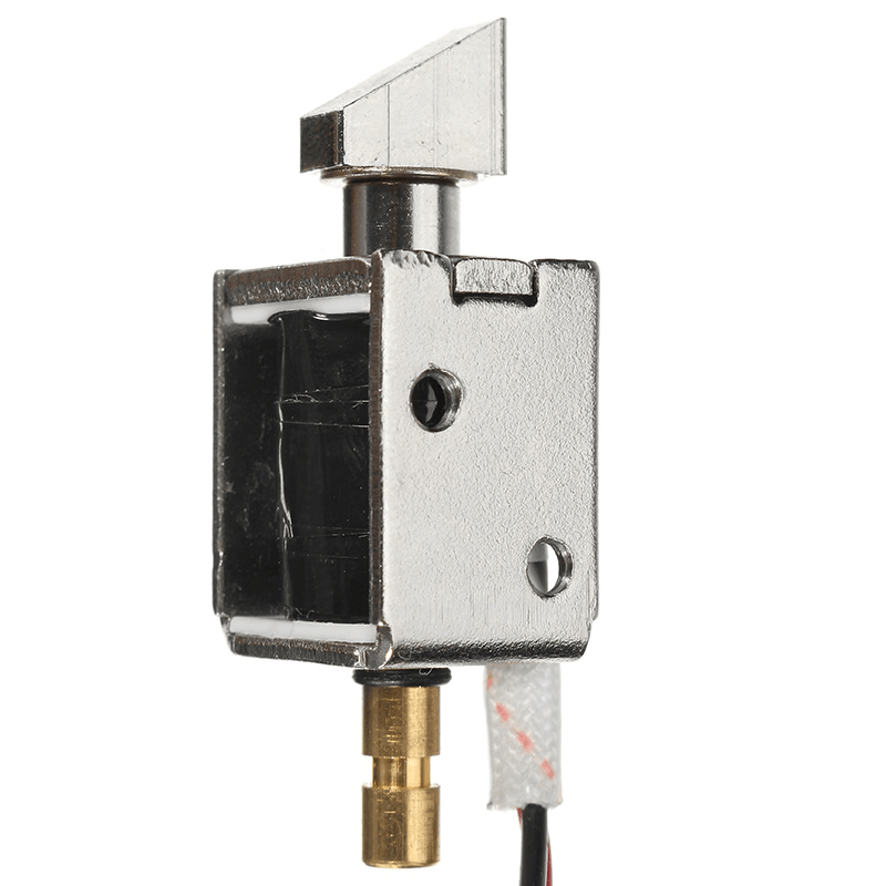 12V DC 0.43A Mini Electric Bolt Lock Push Pull Solenoid Cabinet Lock 4Mm Stroke - MRSLM