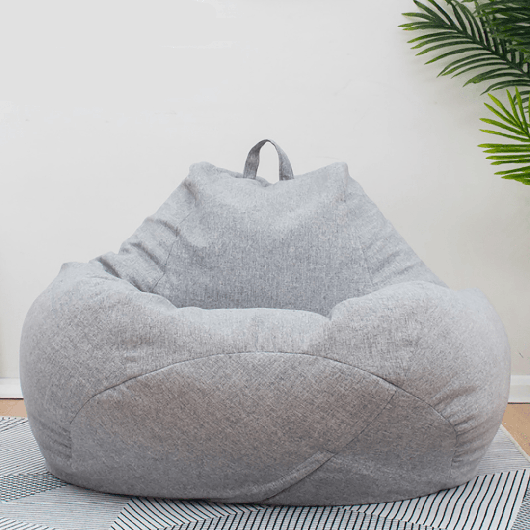 Extra Large Bean Bag Chair Lazy Sofa Cover Indoor Outdoor Game Seat Beanbag - MRSLM