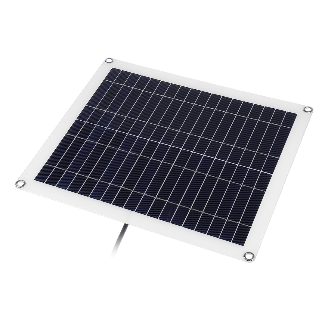Monocrystalline Solar Panel Solar Powered Panel Kit 2Pcs 5W Bulb with 10A Solar Controller - MRSLM