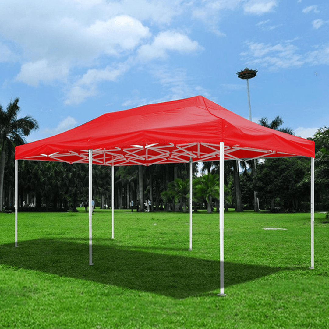 10X20Ft Canopy Top Cover Replacement Tent Patio Gazebo 420D UV Sunscreen Sunshade - MRSLM