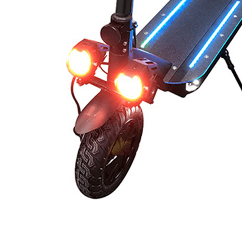 BIKIGHT 1 Pair Electric Scooter Light with Double Headlights High Brightness Night Light Electric Scooter Accessories for ESWING ESM8 - MRSLM