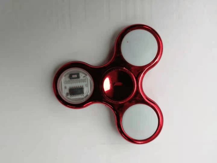 Fingertip Gyro with Light 18 Variable LED Luminous Toy - MRSLM