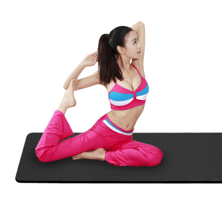 KALOAD 180X75Cm Treadmill Pad Wear-Resistant Shock Absorbing Running Machine Cushion Yoga Mat Home Gym Fitness Sport - MRSLM