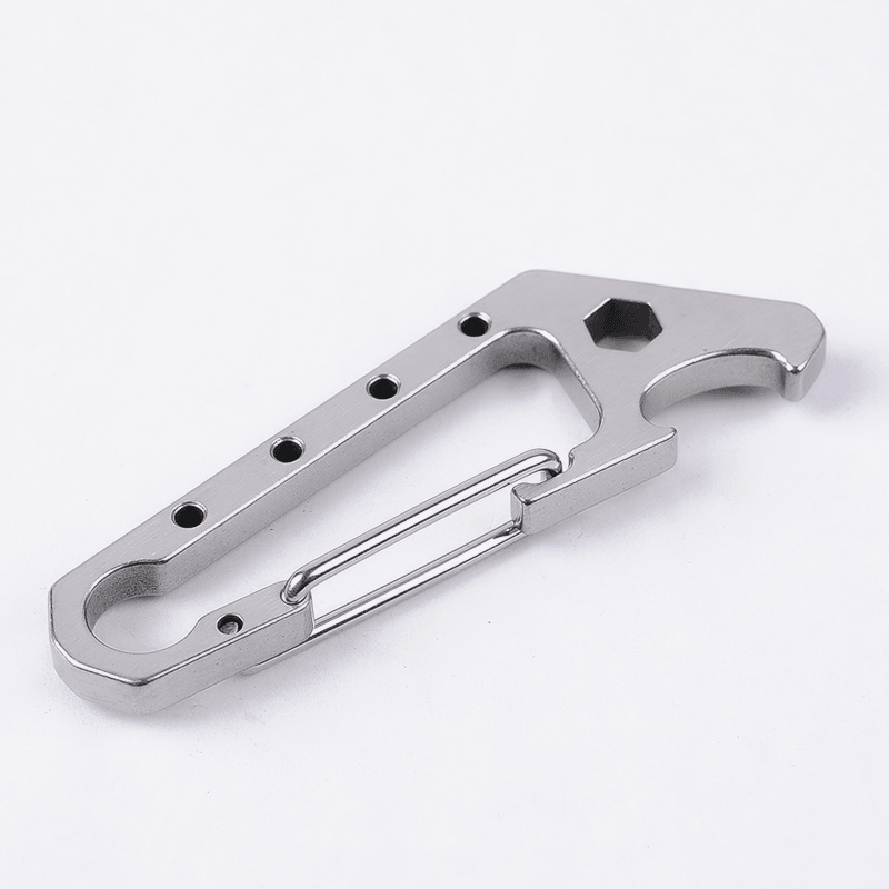 Multi Tools Carabiners Tactical Pocket Keychain Buckle Outdoor Camping Survival Travel Kits - MRSLM
