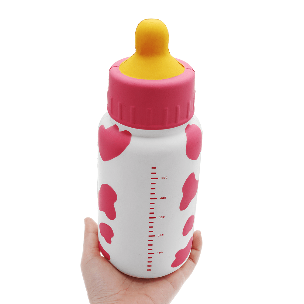 Huge Milk Nursing Bottle Squishy 25*9.5*9.5CM Giant Slow Rising with Packaging Soft Toy - MRSLM