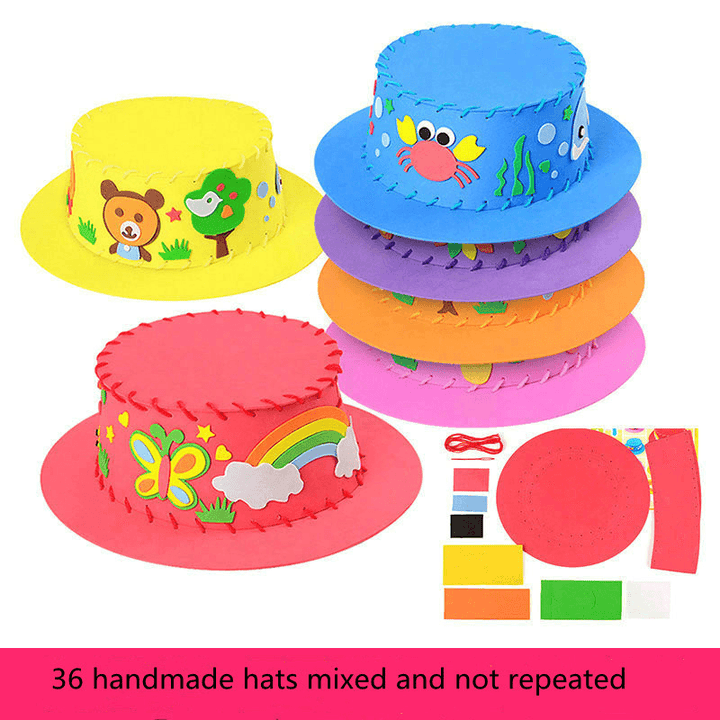 EVA Hat Handmade by Children DIY - MRSLM
