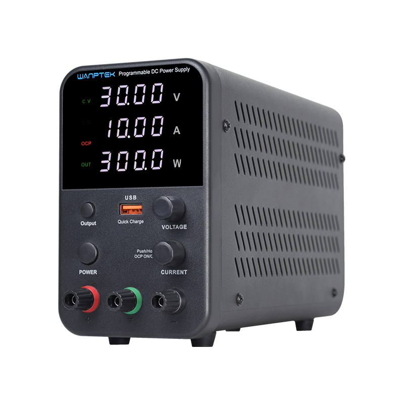 WANPTEK WPS3010H 30V 10A Adjustable DC Power Supply Programmable 4 Digits LED Display Switching Regulated Power Supply - MRSLM
