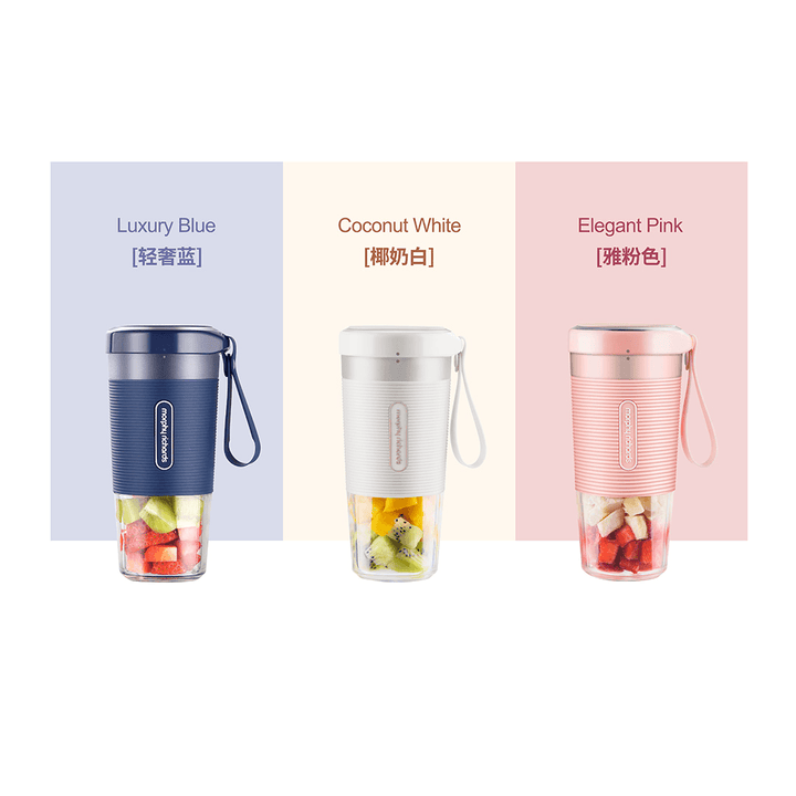 Morphy Richards 700W 300Ml Fruit Juicer Bottle Portable DIY Magnetic Charging Electric Juicing Extracter Cup Machine Outdoor Travel From - MRSLM