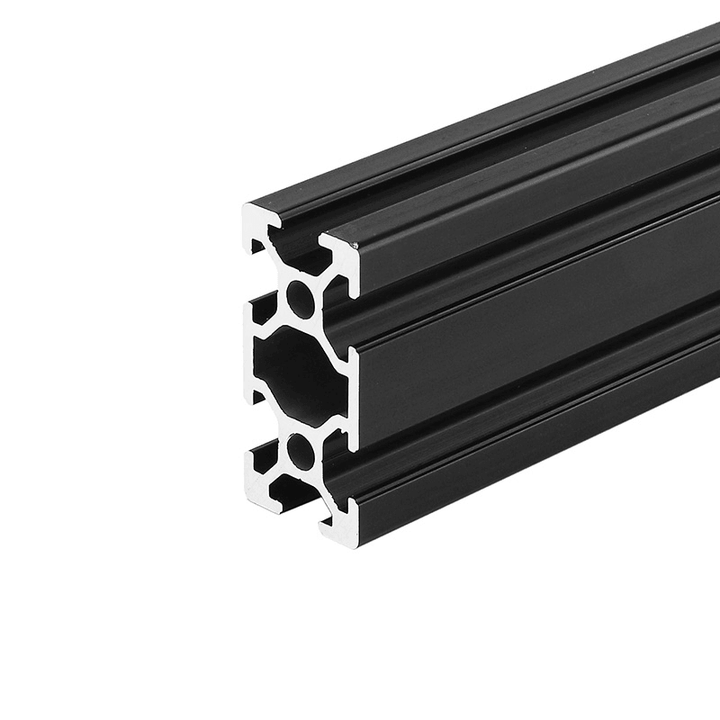Machifit 300Mm Length Black Anodized 2040 T-Slot Aluminum Profiles Extrusion Frame for CNC - MRSLM