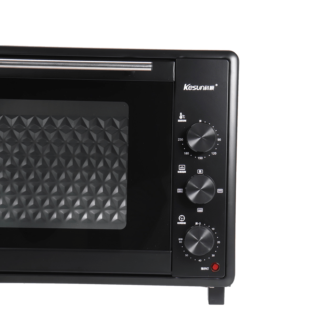 220V 1600W 40L Large Electric Rotisserie Grill Toaster Oven Home Big Baking Kitchen - MRSLM