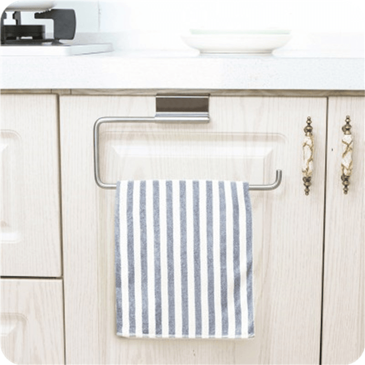 Paper Roll Towel Holder Kitchen Cabinet Drawer Storage Hanger Shelf Rack - MRSLM