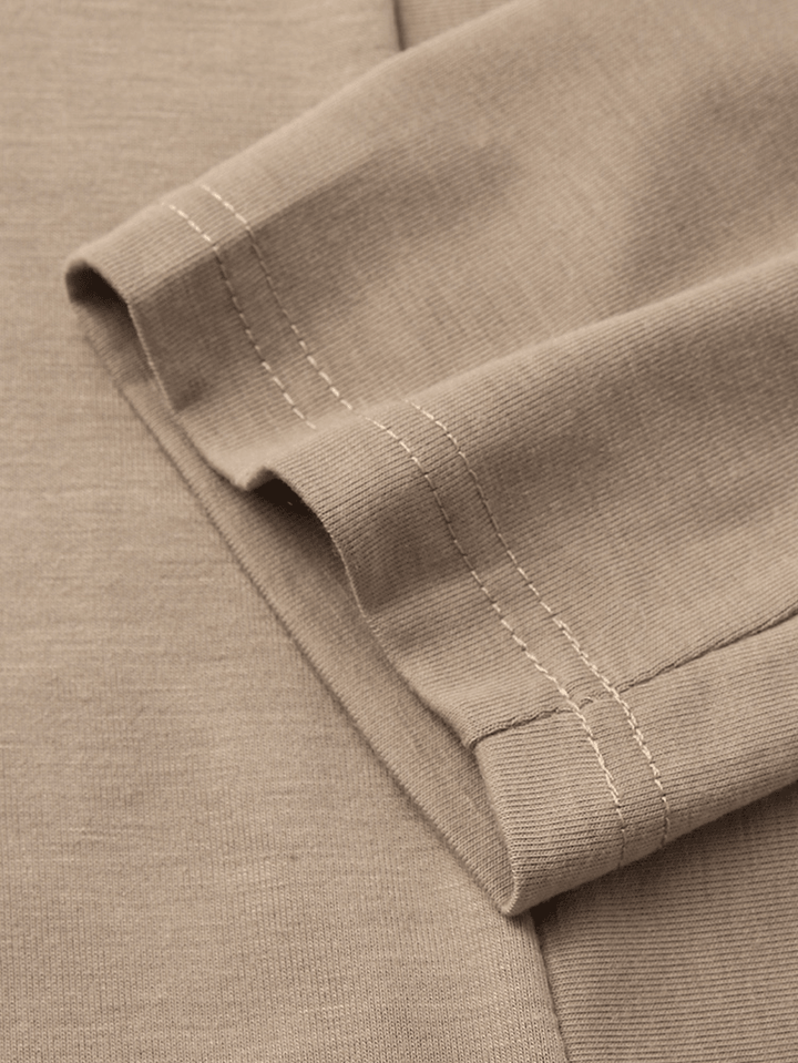 Mens Simple Solid Color Open Front Long Sleeve Cardigans - MRSLM