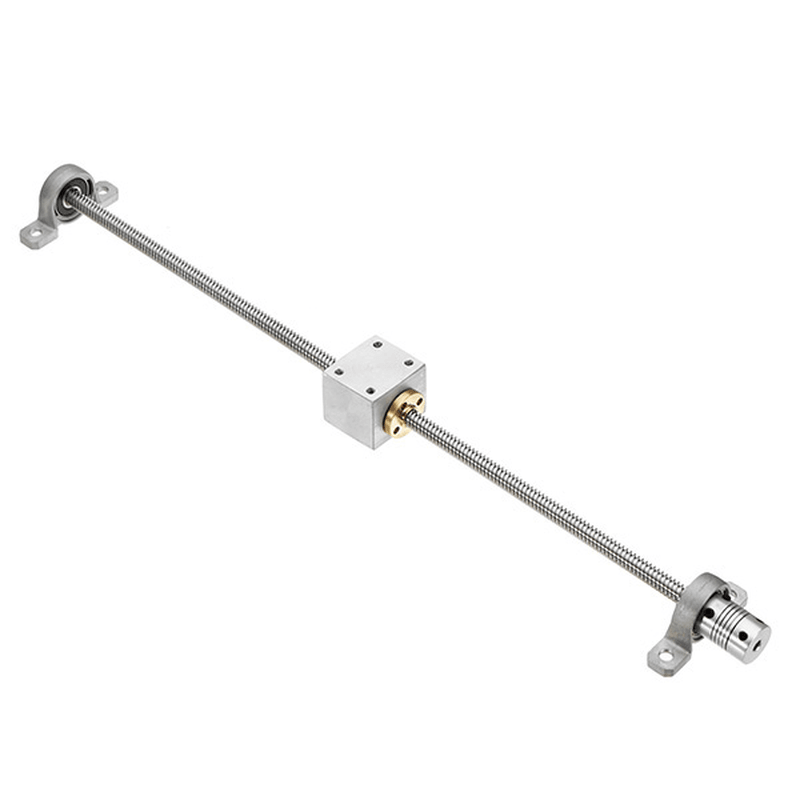 Machifit T8 500Mm Lead Screw Set with Nut Housing Bracket and Shaft Coupling for CNC - MRSLM
