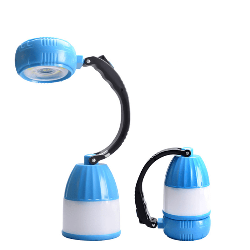 Ipree® 2 in 1 5W COB LED USB Solar Hand Light Table Lamp Waterproof Emergency Lantern Outdoor Camping - MRSLM