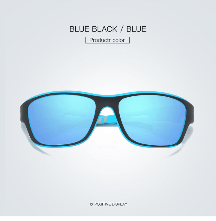 Men'S Polarized Colorful Film Series Glasses, Dust-Proof Mirror, Cycling Mirror Sunglasses - MRSLM