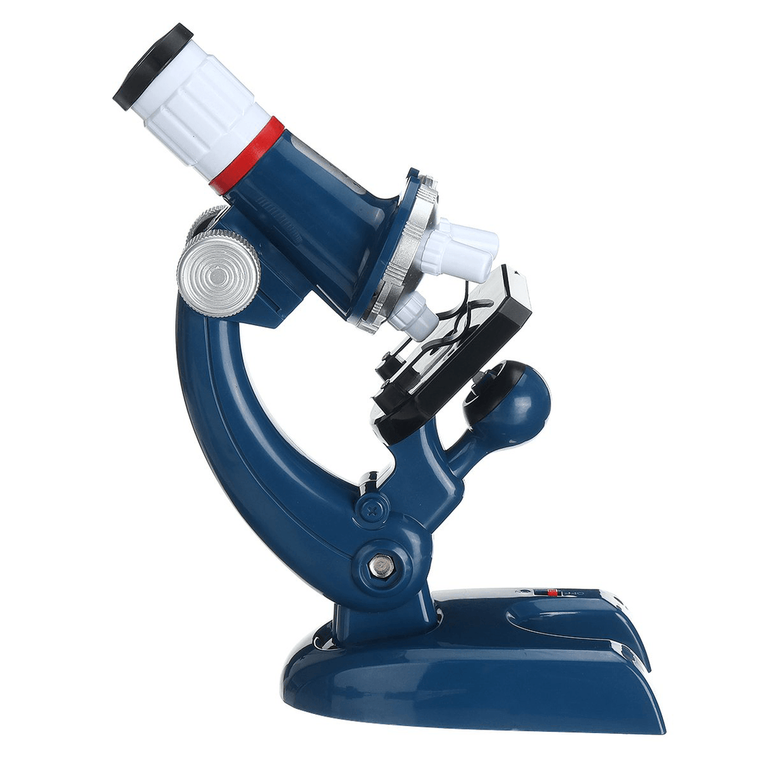 100X 400X 1200X Children Biological Microscope Monocular Kids Educational Toy - MRSLM