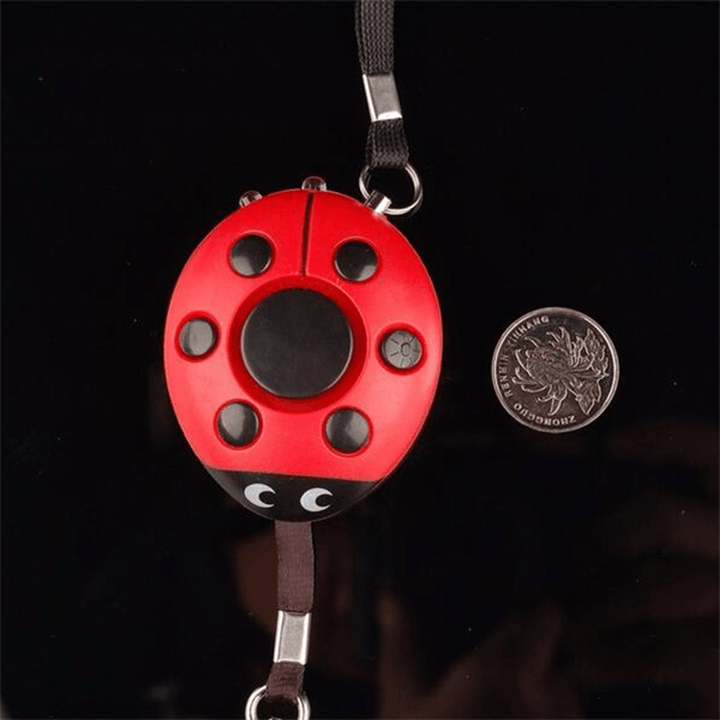 Beatles Portable Mini Speaker Defense Personal Alarm Key Chain with LED Flashlight for Women - MRSLM