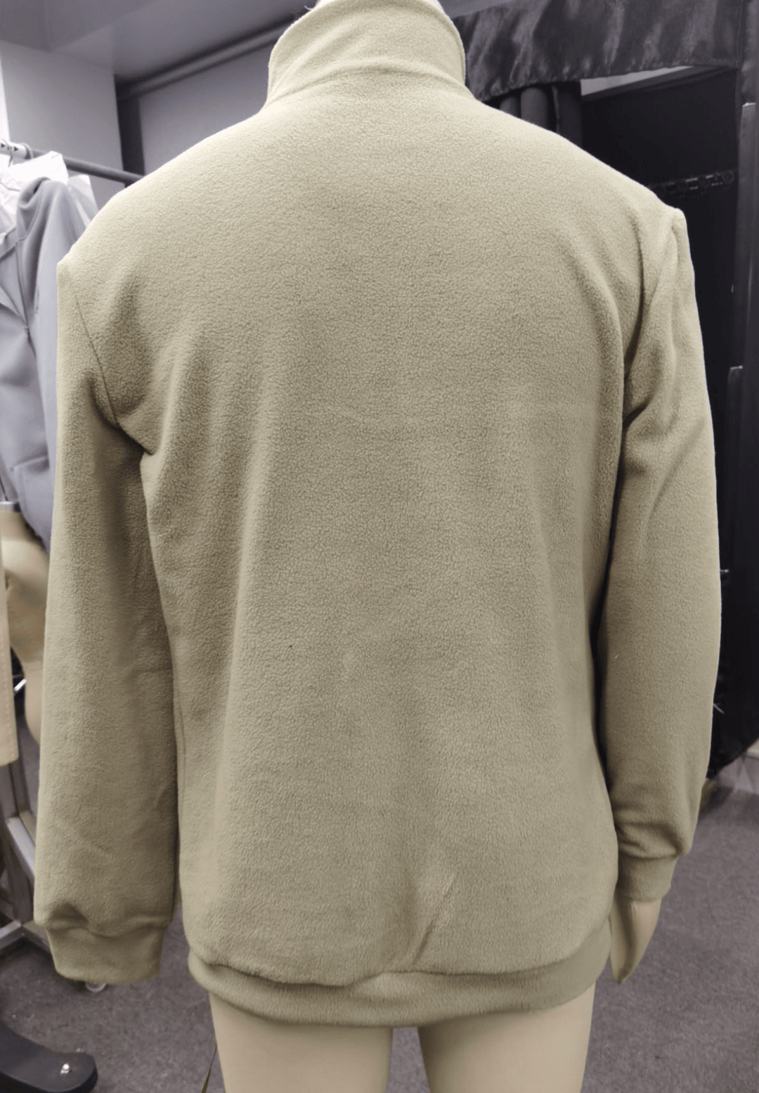 Men'S Outdoor Long-Sleeved Zipper Stand-Up Collar Sports Sweatshirt - MRSLM