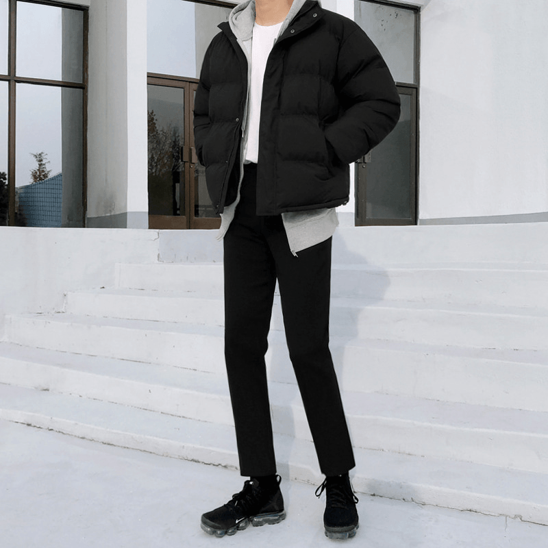 All-Match Winter Casual Men'S Thick Cotton Jacket - MRSLM