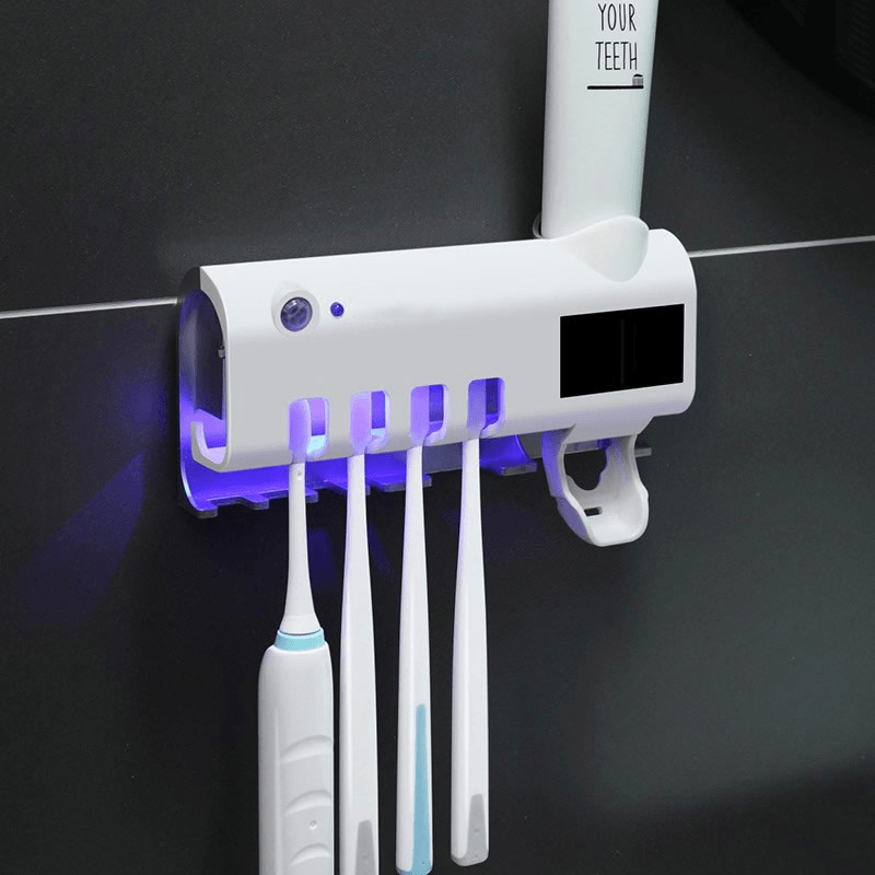 MIKATU Smart PIR Induction Electric Toothbrush Sterilizer Toothbrush Sterilization Holder - MRSLM