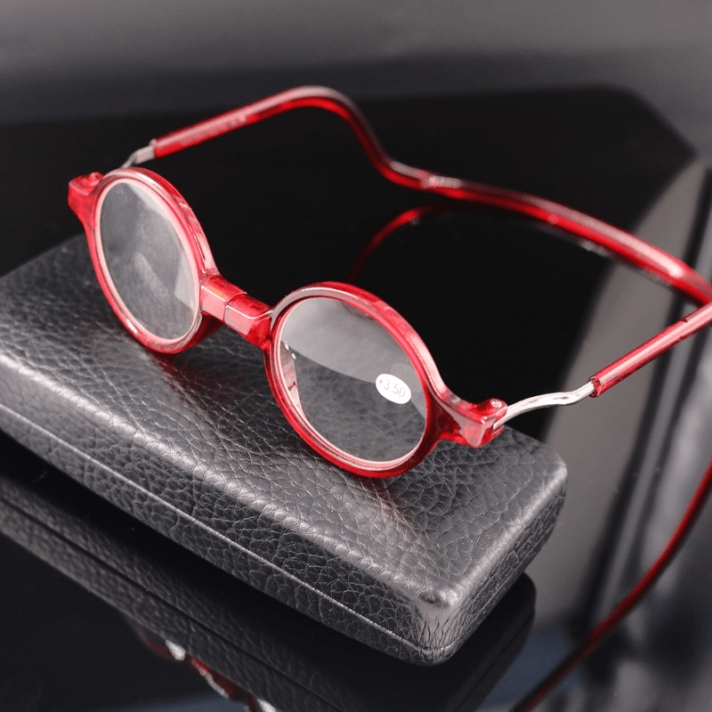 Reading Resin Lightweight round Frame Presbyopia Glasses - MRSLM