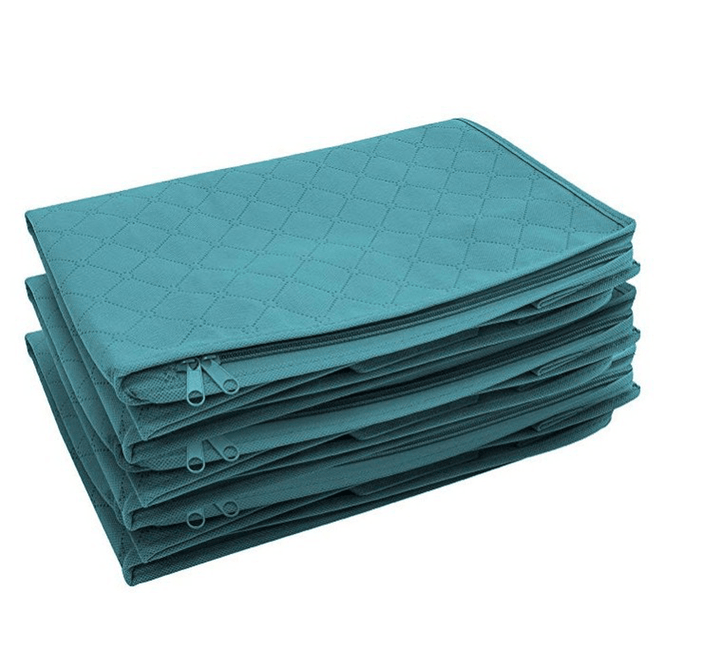 1Pcs Non-Woven Folding Storage Tote Quilt Storage Bag Storage Clothes Dustproof Clothes Storage Containers - MRSLM