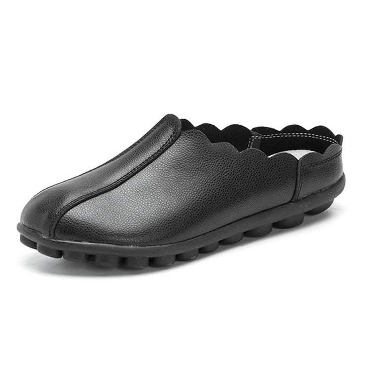 US Size 5-12 Women Comfortable Slip on Laciness Flat Loafers - MRSLM