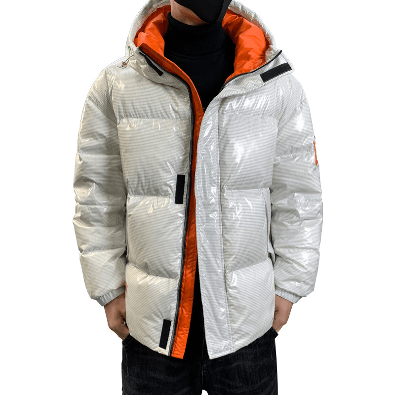 Thickened Warm Bright Windproof 90 down down Jacket - MRSLM