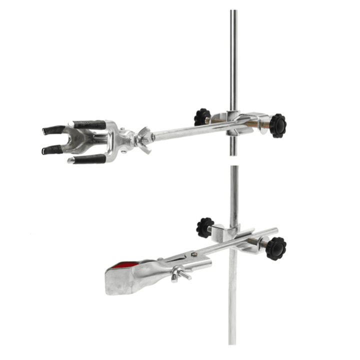 Laboratory Stands Support Lab Clamp Flask Clamp Condenser Clamp Stand Four Prong Extension Flask Clamp - MRSLM