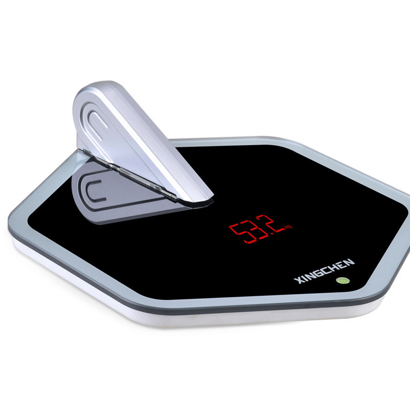 KALOAD Digital Display Electronic Body Scales Weighing Scale with Height Measurement Function - MRSLM