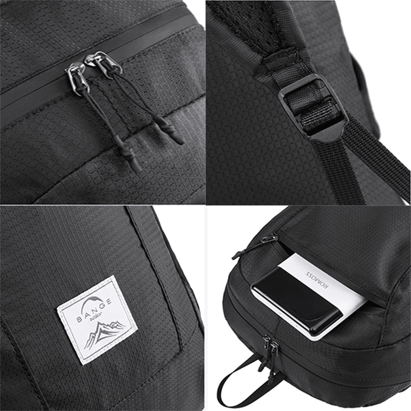 BANGE BG-1920 Portable 20L Folding Camping Hiking Backpack Outdoor Camping Traveling Shoulders Bag Sports Bag - MRSLM