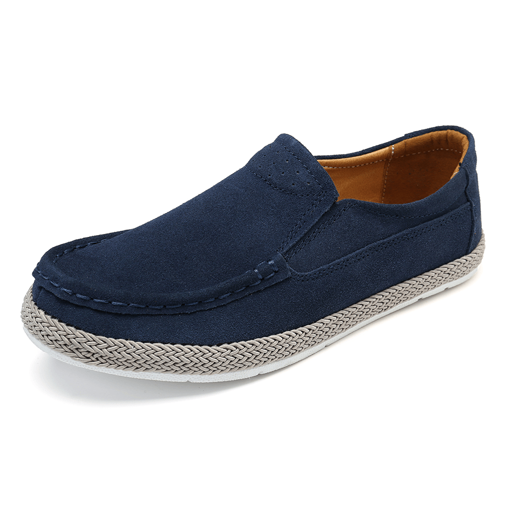 Women Comfy Wearable Solid Color Casual Slip on Flats - MRSLM