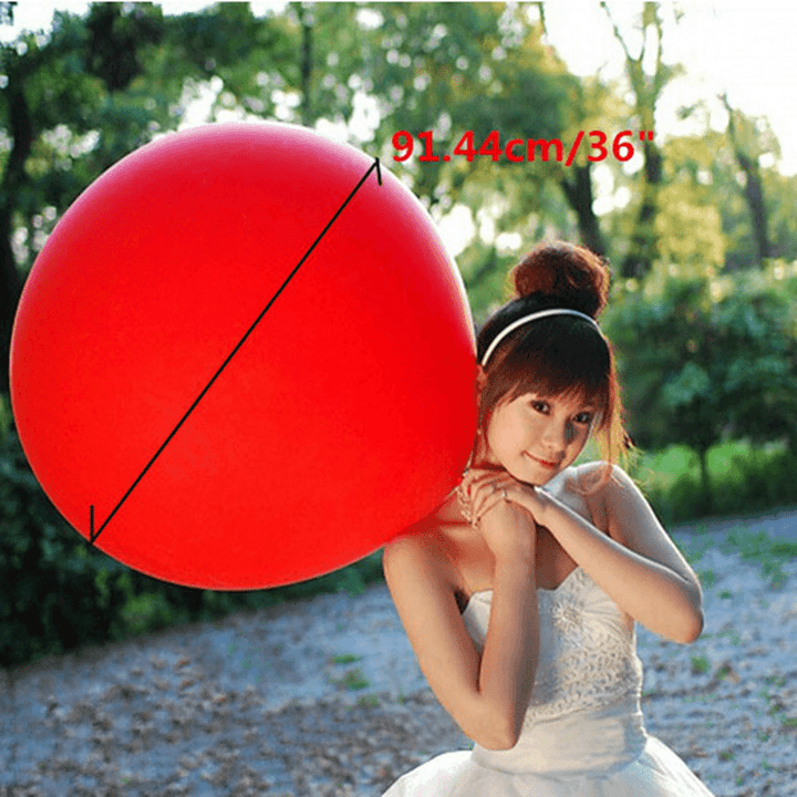36 Inch Big Size Latex Balloon Photo Prop Wedding Party Decoration - MRSLM