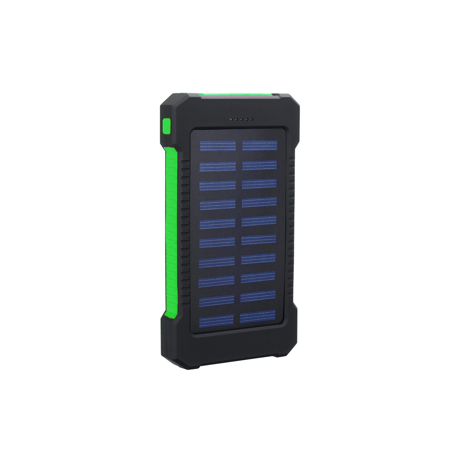 Solar Power Bank 8000Mah Portable Waterproof Solar Charger with LED Light - MRSLM