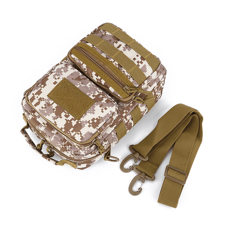 Men Tactical Crossboby Bag Camouflage Water Resistant Outdooors Sholder Bag Handbag - MRSLM