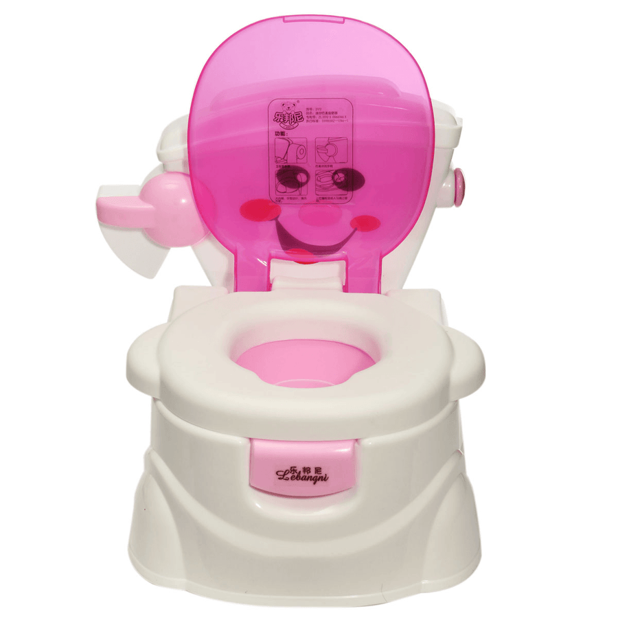 2 in 1 Kids Baby Toilet Trainer Training Children Toddler Potty Seat Chair Potties - MRSLM