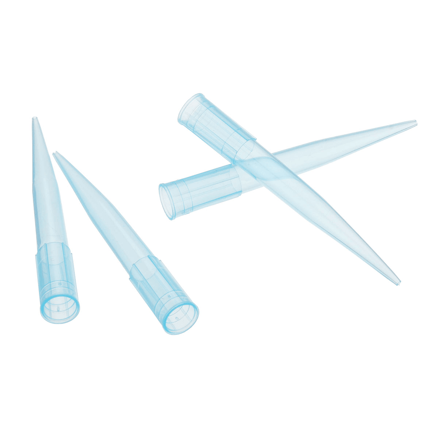 500Pcs/Set 1000Ul Blue Plastic Disposable Pipette Tips Liquid Pipette Nozzle Accessories Liquid Transfer Laboratory Experiment - MRSLM