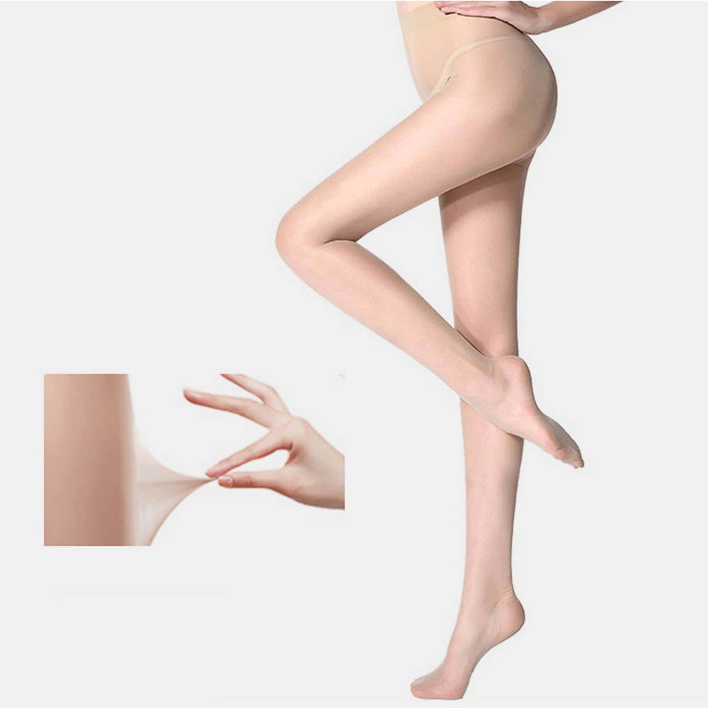 Women Nylon Breathable Elastic Thin Seductive Anti-Hook Leggings Silk Stockings Socks - MRSLM