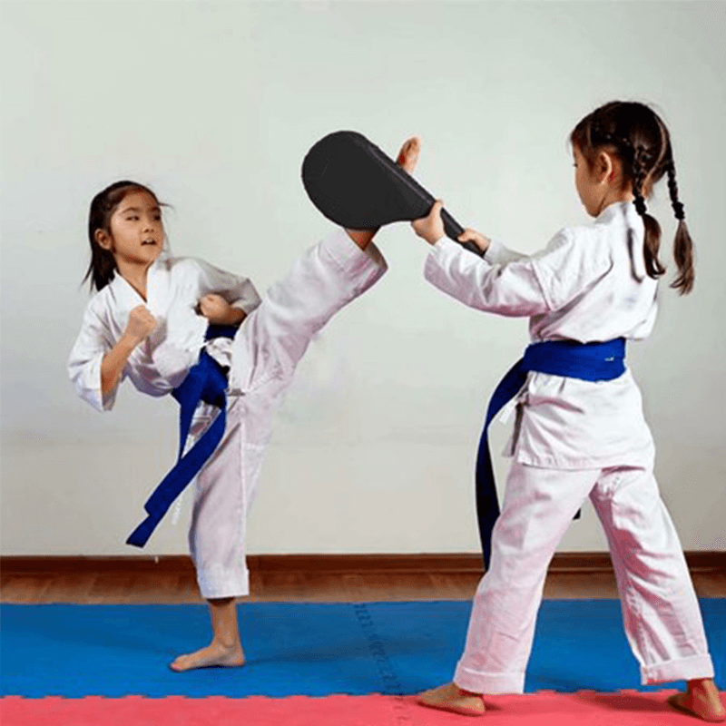 Taekwondo Double Kick Pad Target Tae Kwon Do Karate Kickboxing Training Gear Boxing Target Boxing Training for Adult/Child - MRSLM